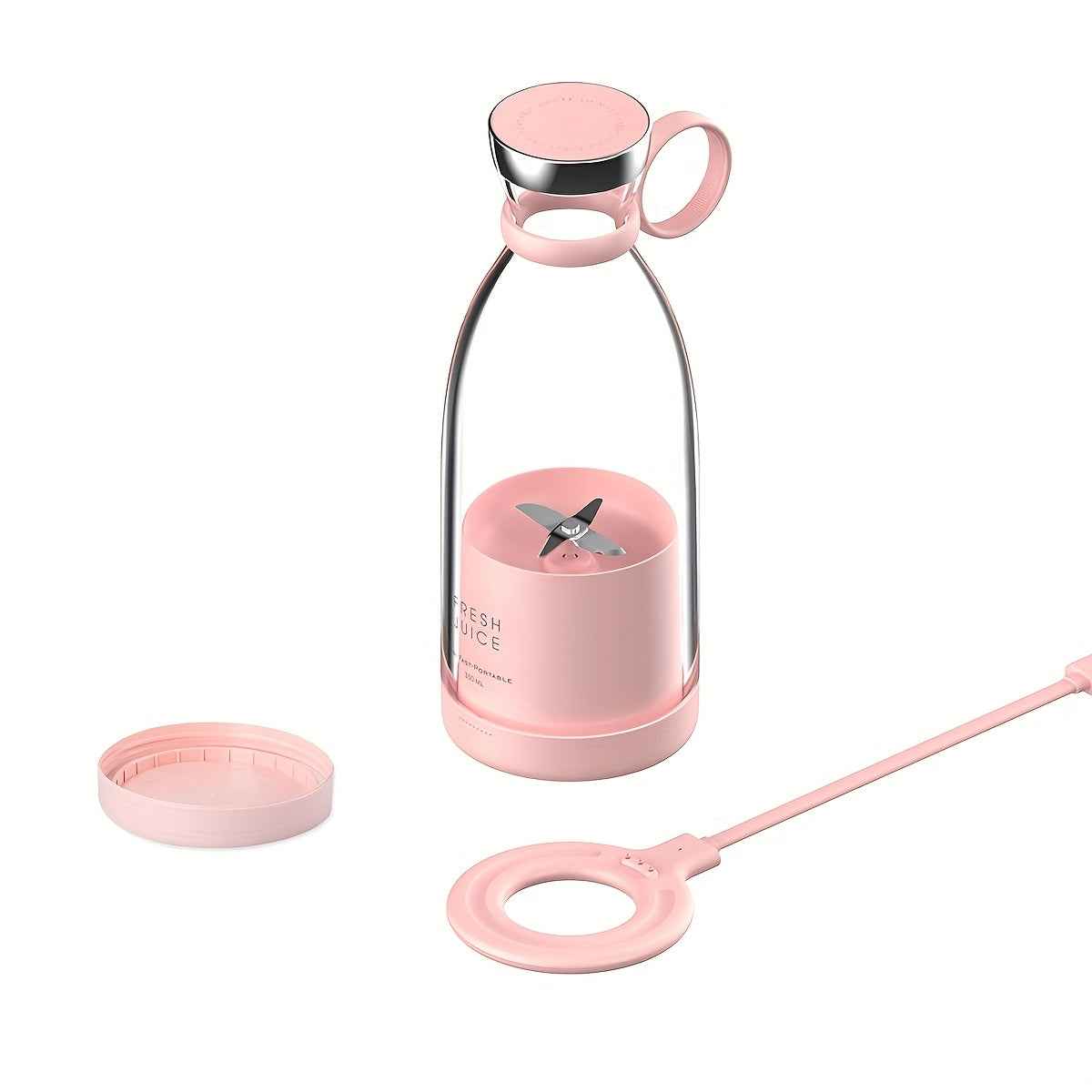 11.83oz Portable Electric Fruit Blender 214B-Petal