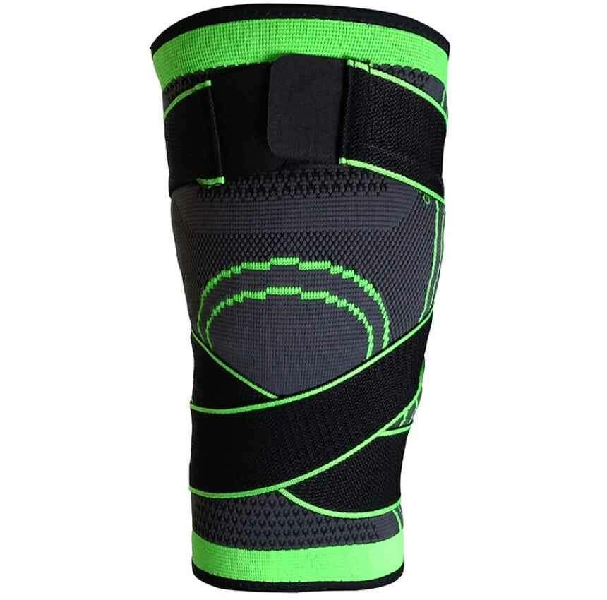 3D Knee Pad for Sports - Ultimate Protection and Comfort Green XL 1PC