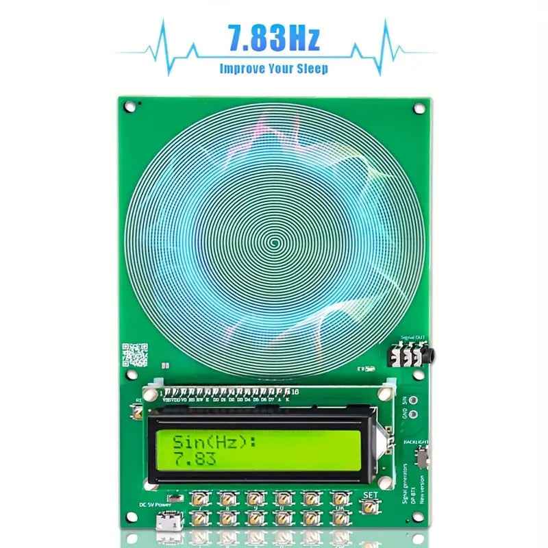 Frequency Generator for Healing – Schumann Resonance 7.83Hz, Sound Therapy Machine for Stress Relief, Relaxation, Meditation, and Yoga (0.01Hz-30000Hz)